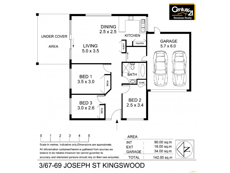 3/67-69 Joseph Street, Kingswood NSW 2747 Floorplan