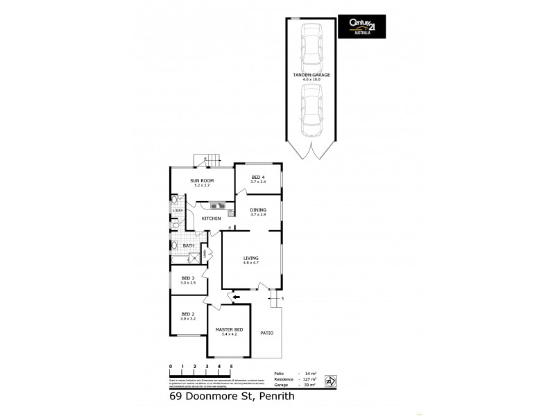 69 Doonmore Street, Penrith NSW 2750 Floorplan