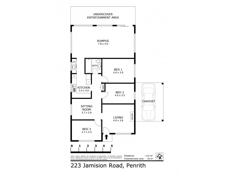 223 Jamison Road, Penrith NSW 2750 Floorplan