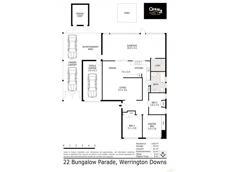 22 Bungalow Parade, Werrington Downs NSW 2747 Floorplan