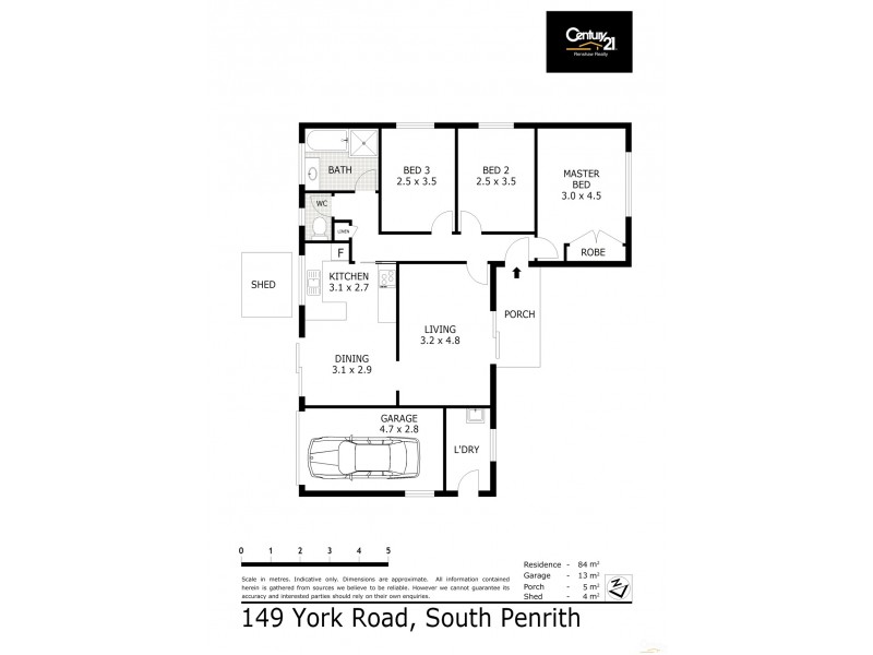 149 York Road, Jamisontown NSW 2750 Floorplan