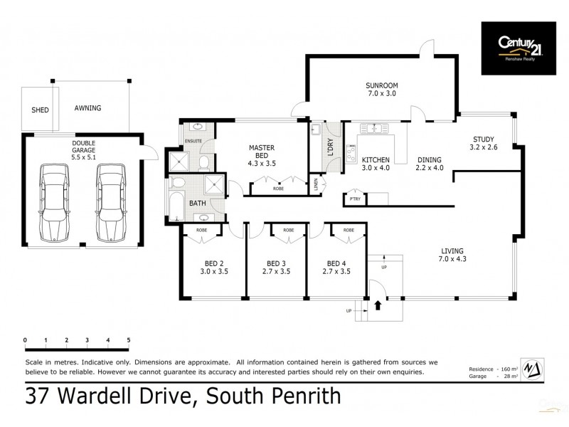 37 Wardell Drive, South Penrith NSW 2750 Floorplan