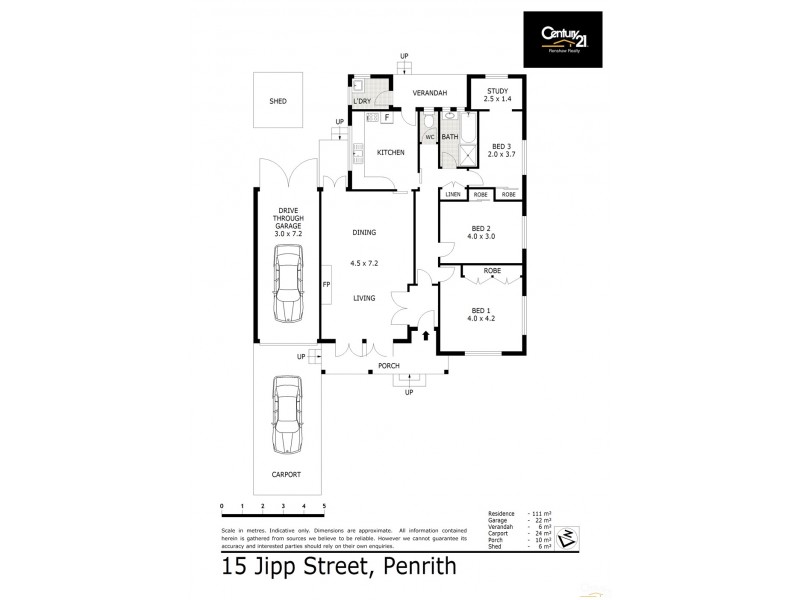 15 Jipp Street, Penrith NSW 2750 Floorplan