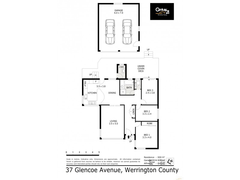 37 Glencoe Avenue, Werrington County NSW 2747 Floorplan