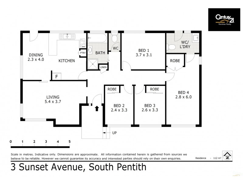 3 Sunset Avenue, South Penrith NSW 2750 Floorplan