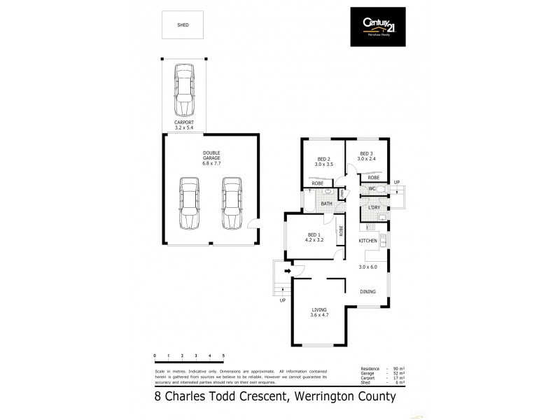 8 Charles Todd Crescent, Werrington County NSW 2747 Floorplan