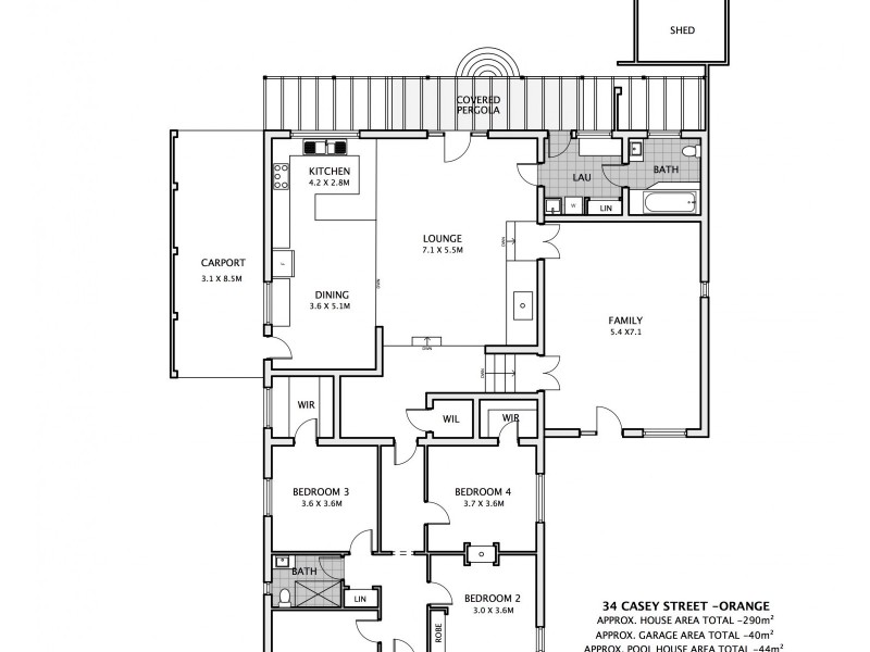 34 CASEY STREET, Orange NSW 2800 Floorplan