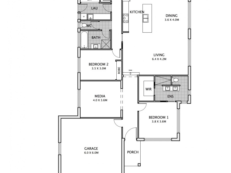 4 Turquoise Way, Orange NSW 2800 Floorplan