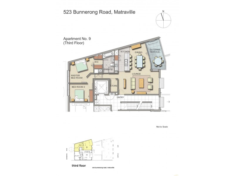 9/523 Bunnerong Road, Matraville NSW 2036 Floorplan