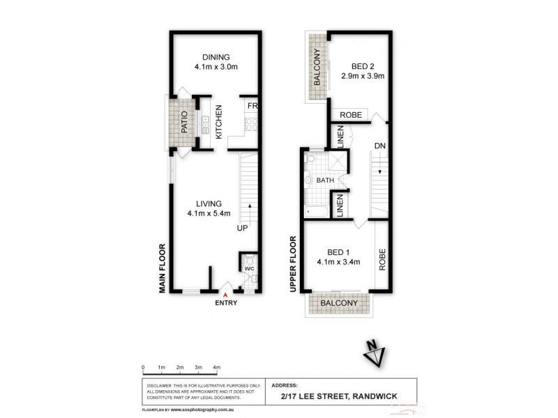 2/17 Lee Street, Randwick NSW 2031 Floorplan