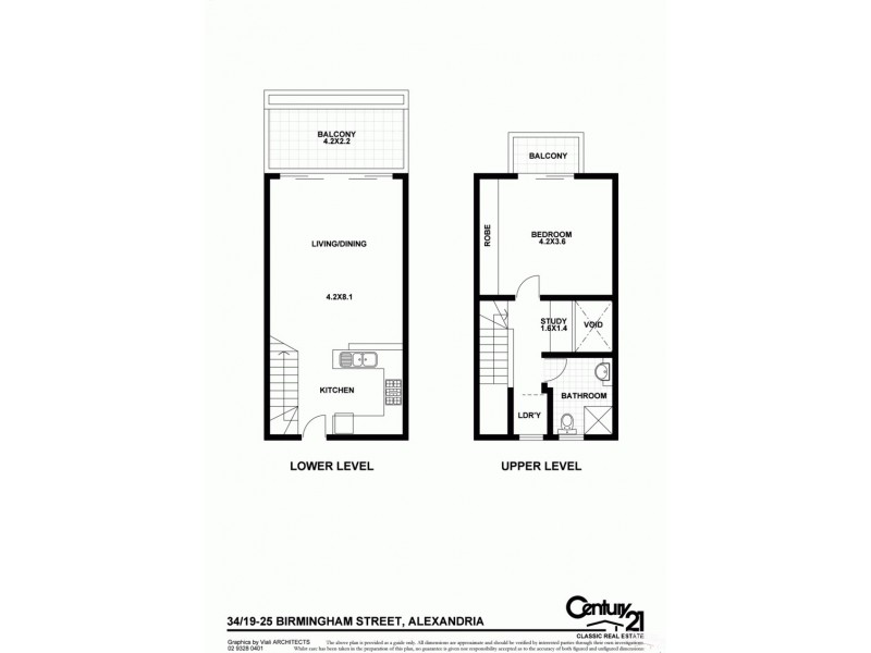34/19-25 Birmingham Street, Alexandria NSW 2015 Floorplan