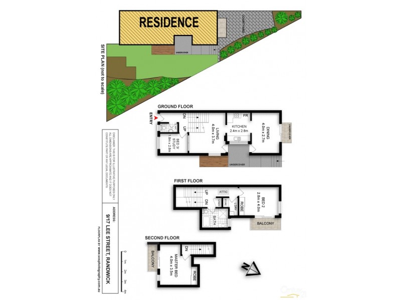 9/17 Lee Street, Randwick NSW 2031 Floorplan