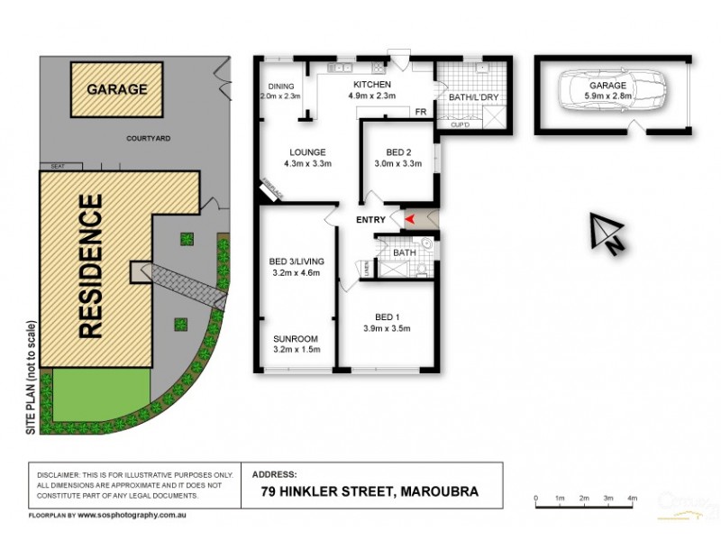 79 Hinkler Street, Maroubra NSW 2035 Floorplan