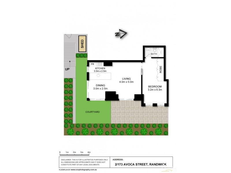 2/173 Avoca Street, Randwick NSW 2031 Floorplan