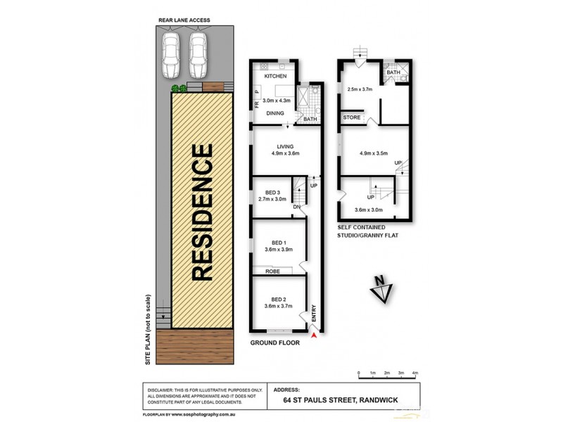64 St Pauls Street, Randwick NSW 2031 Floorplan