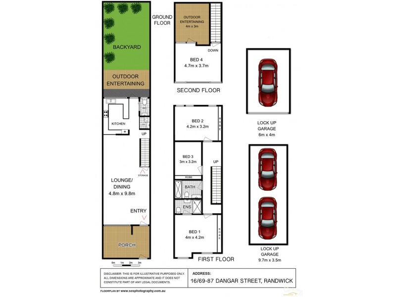 16/69-87 Dangar Street, Randwick NSW 2031 Floorplan