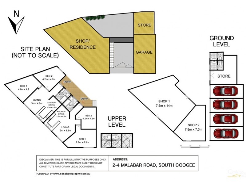2-4 Malabar Road, South Coogee NSW 2034 Floorplan