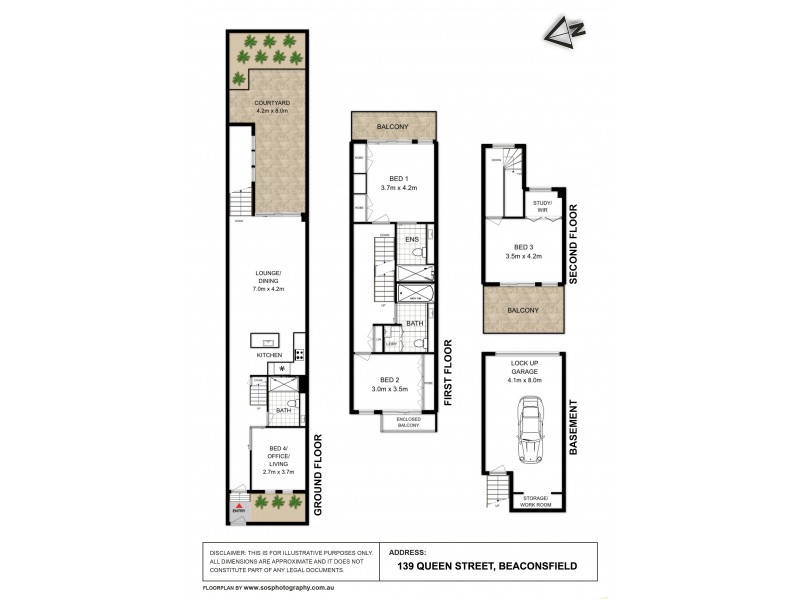 139 Queen Street, Beaconsfield NSW 2015 Floorplan
