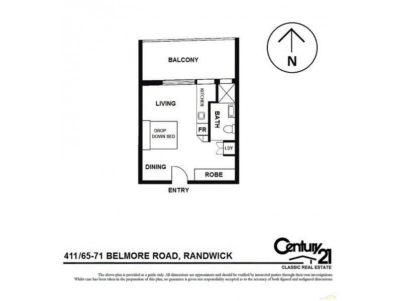 411 65-71 Belmore Road, Randwick NSW 2031 Floorplan