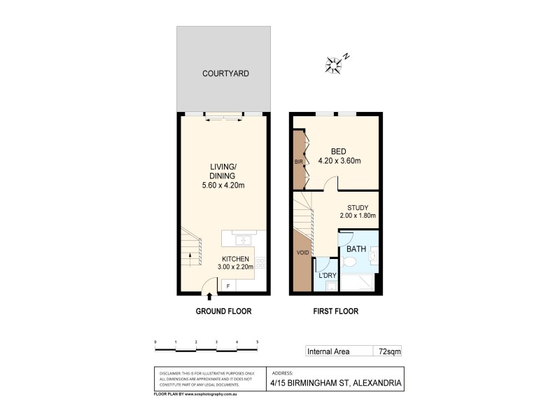 4/15 Birmingham Street, Alexandria NSW 2015 Floorplan
