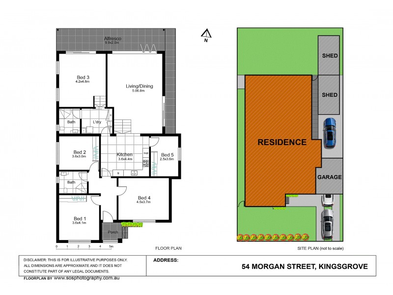 54 Morgan Street, Kingsgrove NSW 2208 Floorplan