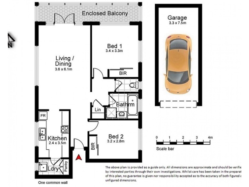 2/50 Cowper Street, Randwick NSW 2031 Floorplan