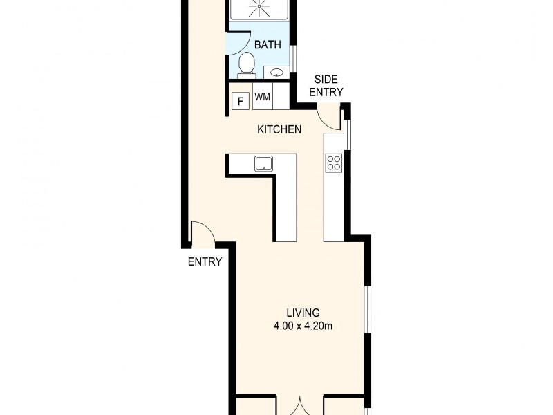 2/166 Queen Street, Woollahra NSW 2025 Floorplan