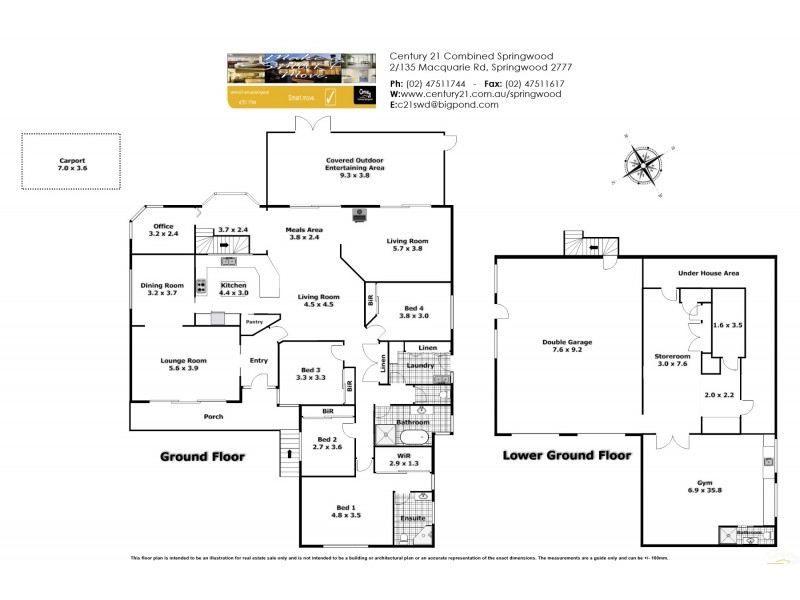 17  Nightingale Drive, Blaxland NSW 2774 Floorplan