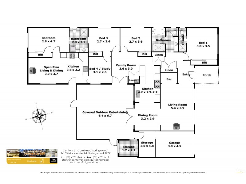 17 Batman Crescent, Springwood NSW 2777 Floorplan