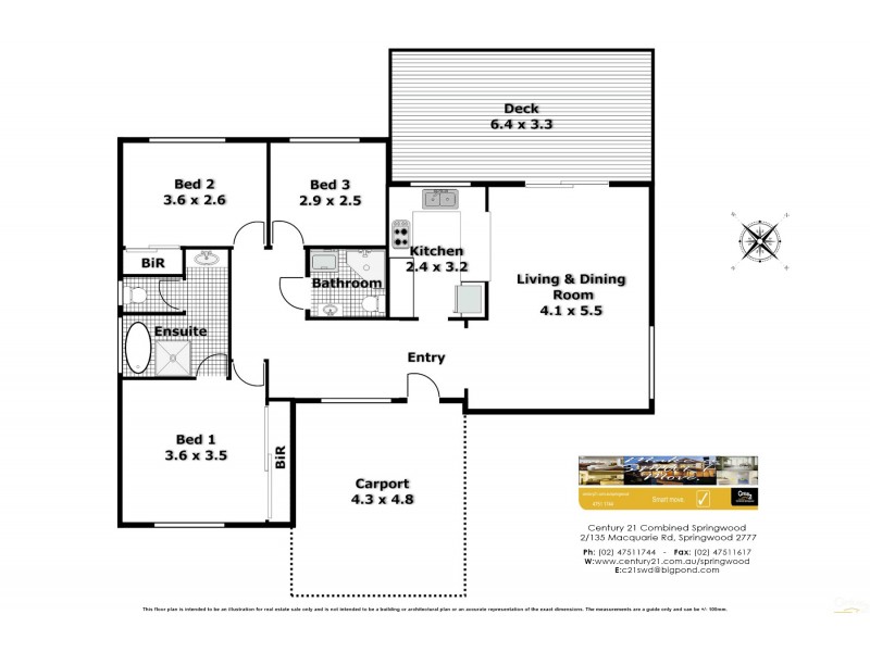 14 Deakin Close, Springwood NSW 2777 Floorplan
