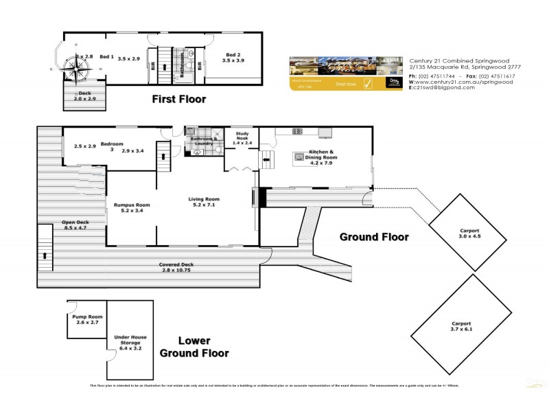 66 Cooroy Cres, Yellow Rock NSW 2777 Floorplan