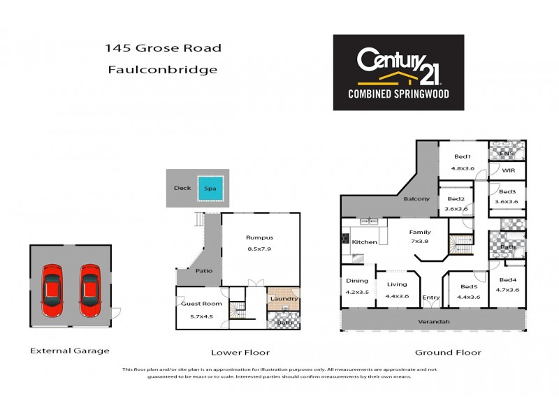 145 Grose Road, Faulconbridge NSW 2776 Floorplan