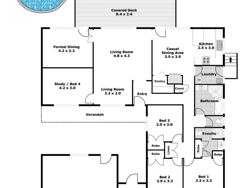 88 Whitecross Rd, Winmalee NSW 2777 Floorplan