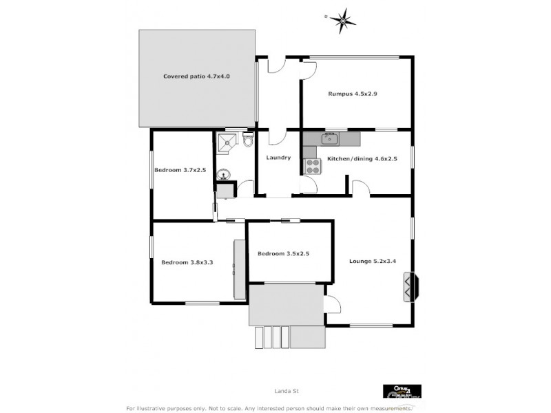 60 Landa St, Lithgow NSW 2790 Floorplan