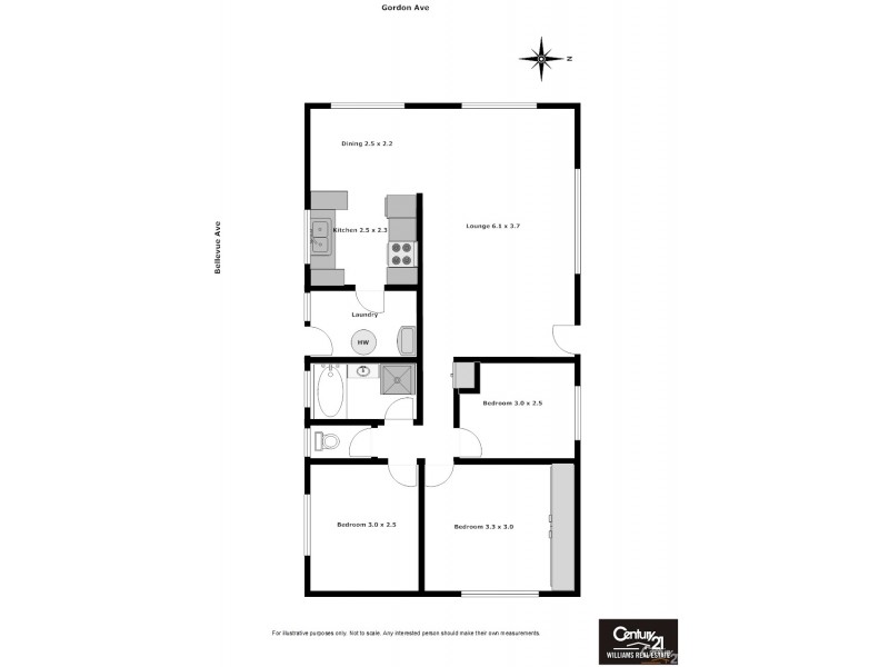 7 Gordon Ave, Blackheath NSW 2785 Floorplan