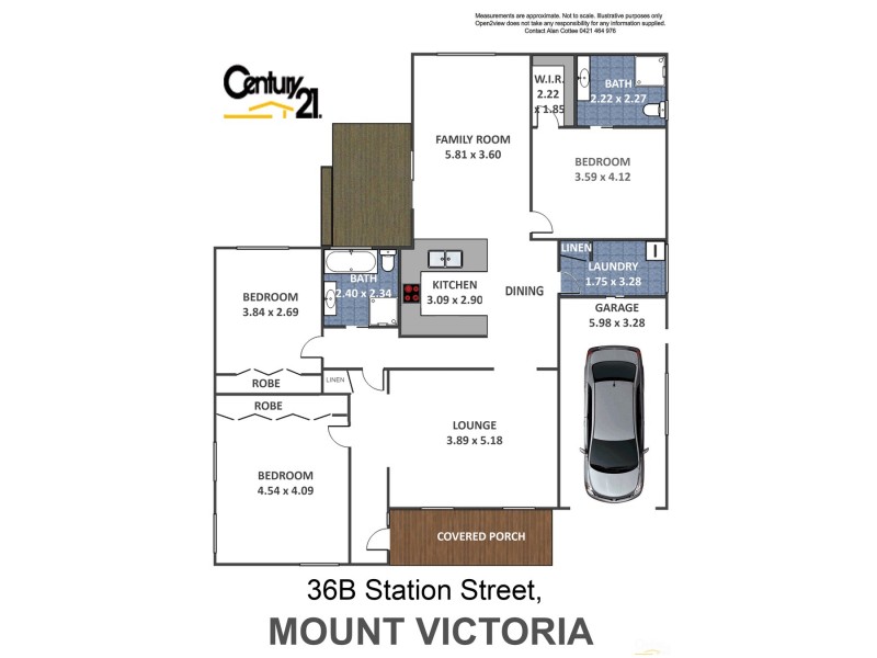 36b Station St, Mount Victoria NSW 2786 Floorplan