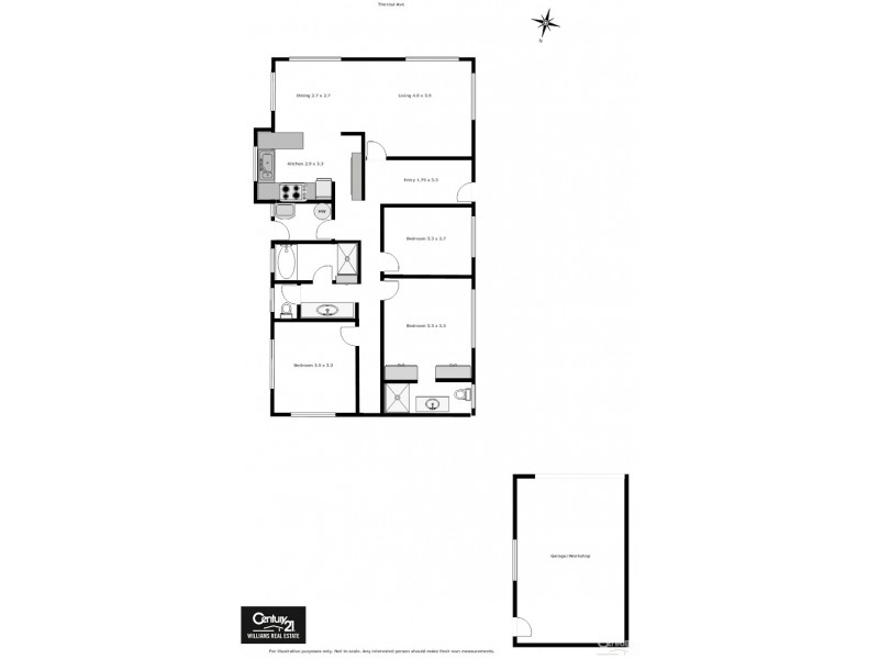 57 Thirroul Ave, Blackheath NSW 2785 Floorplan