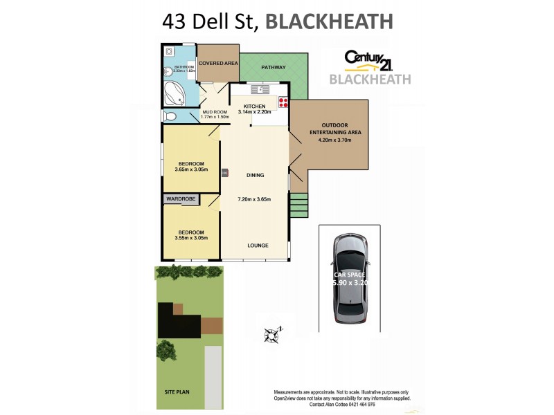 43 Dell St, Blackheath NSW 2785 Floorplan