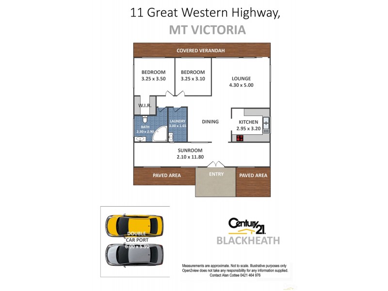 11 Great Western Highway, Mount Victoria NSW 2786 Floorplan