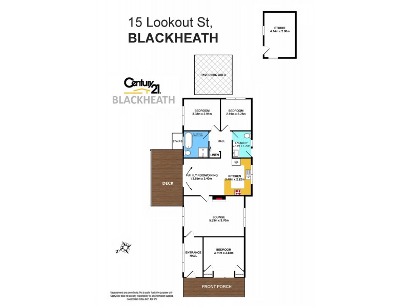 15 Lookout St, Blackheath NSW 2785 Floorplan