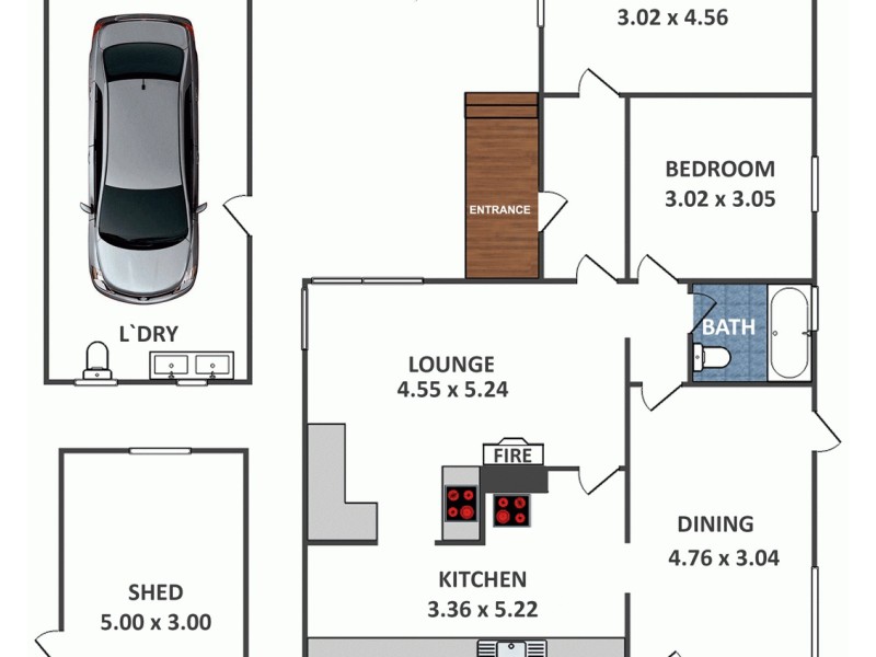 80 Boreas St, Blackheath NSW 2785 Floorplan