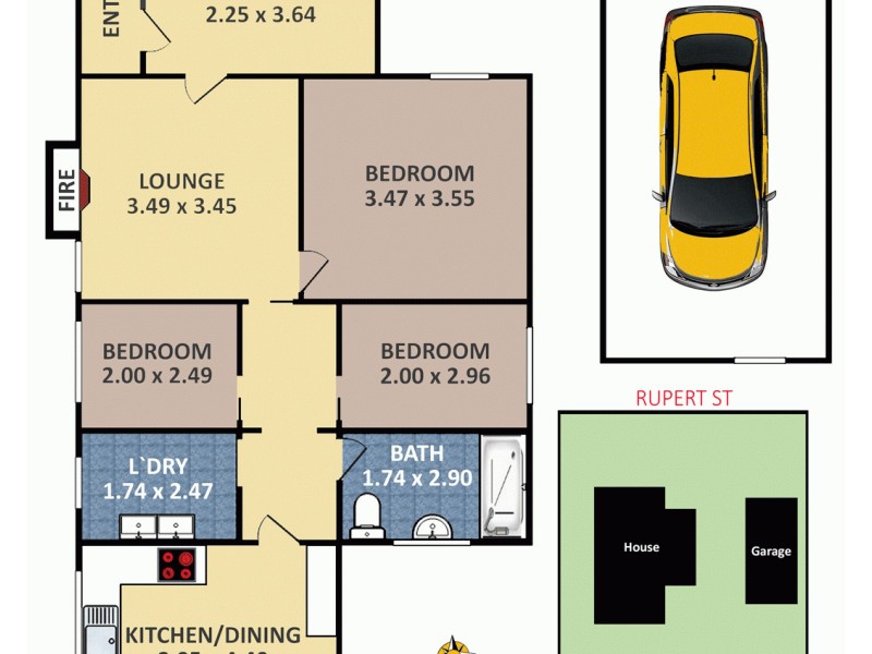 33 Rupert St, Katoomba NSW 2780 Floorplan