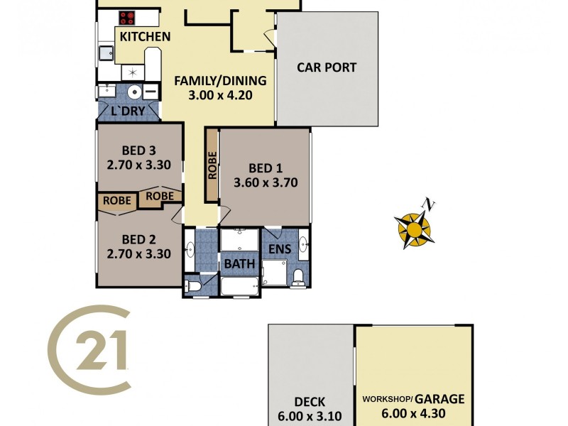23 Sunbeam Ave, Blackheath NSW 2785 Floorplan