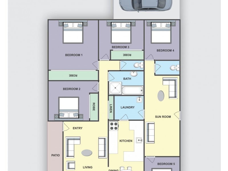 2 Kanangra Drive, Taree NSW 2430 Floorplan