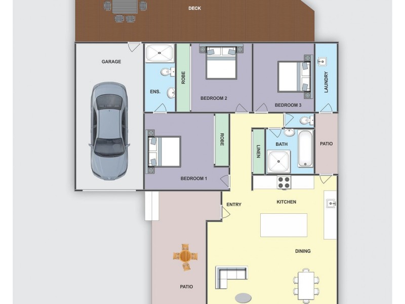 1 Deb Street, Taree NSW 2430 Floorplan