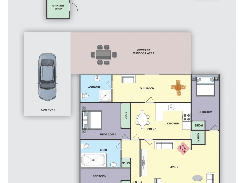 18 Coulston Street, Taree NSW 2430 Floorplan