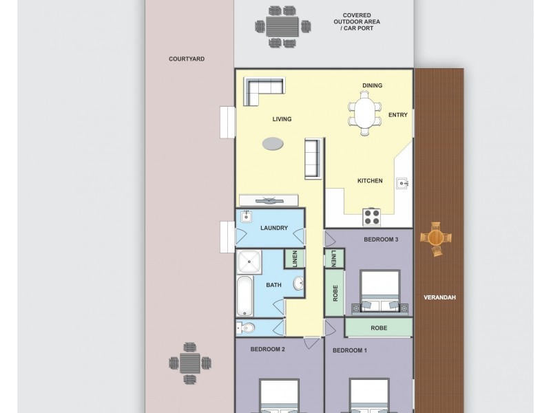 460/21 Red Head Road, Red Head NSW 2430 Floorplan