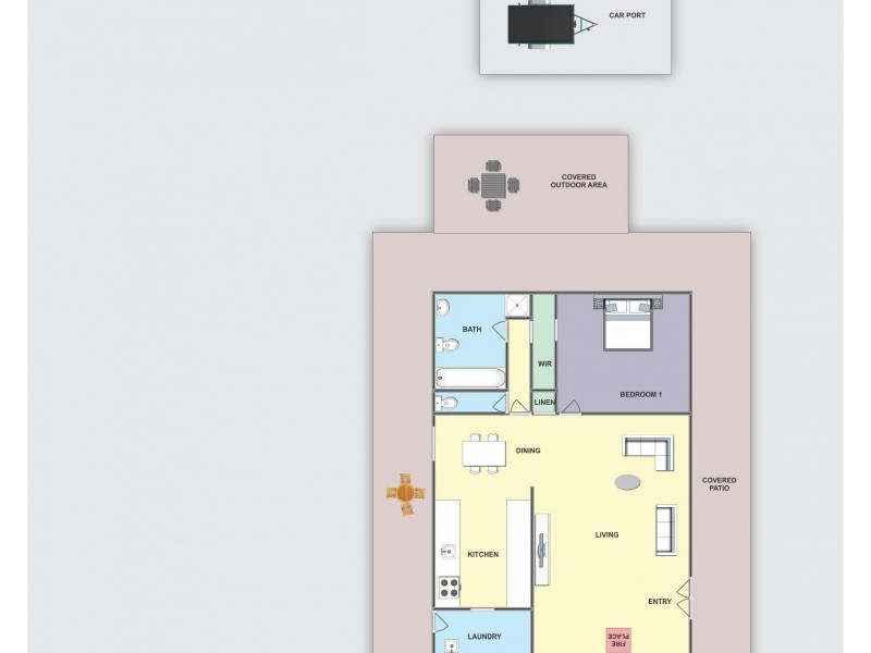 5162 Bucketts Way, Burrell Creek NSW 2429 Floorplan