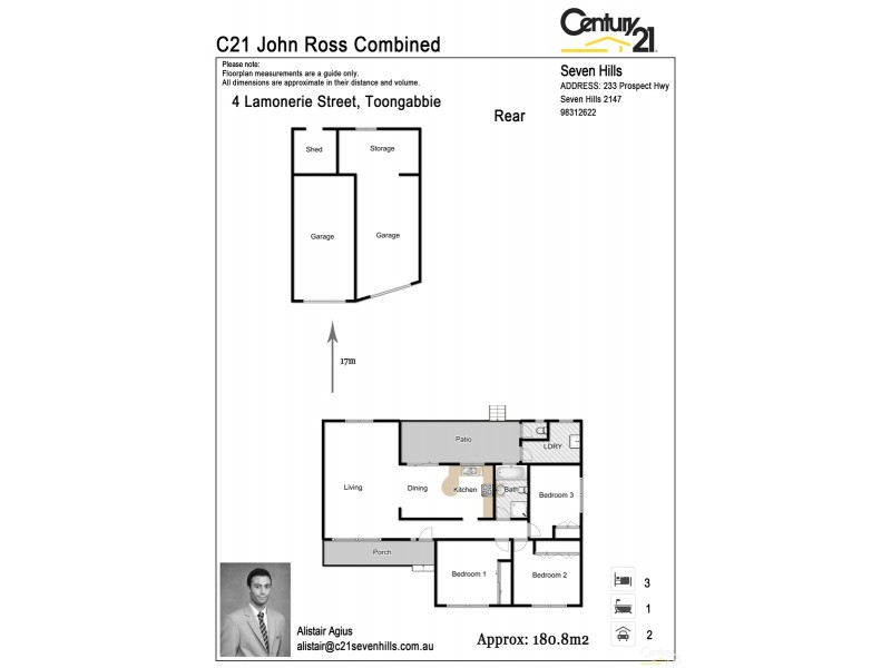 4 Lamonerie Street, Toongabbie NSW 2146 Floorplan