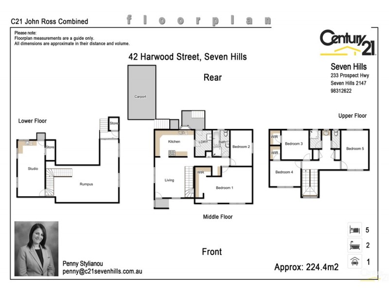 42 Harwood Street, Seven Hills NSW 2147 Floorplan